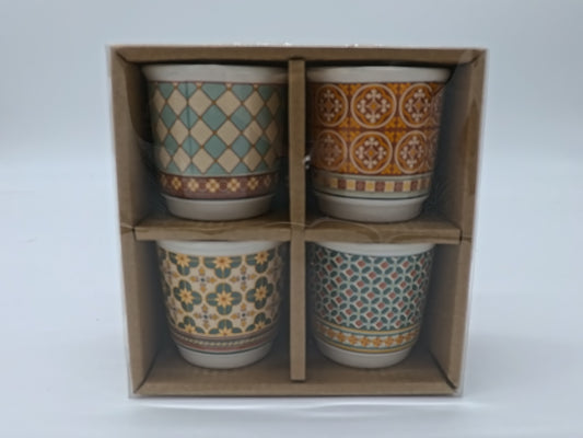 4 tazze da caffé Brandani