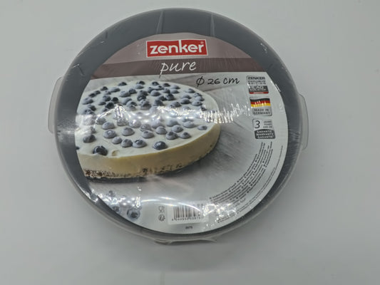 ZENKER TEGLIA FORNO CON FONDO PIATTO COPERCHIO INCLUS0