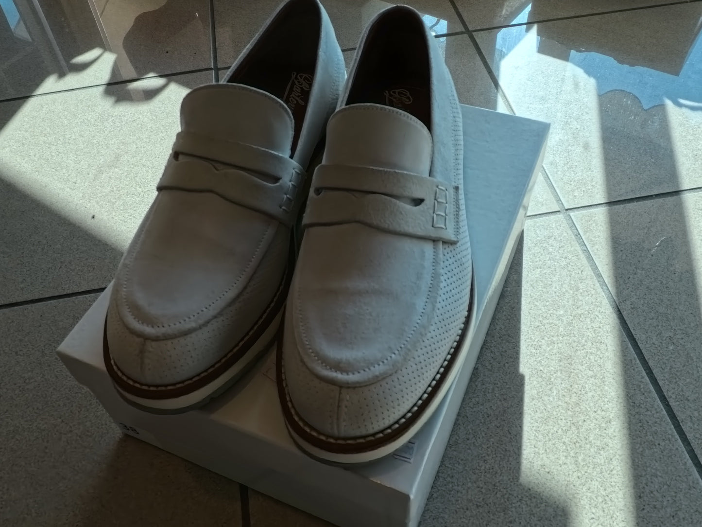 MOCASSINO UNISEX TG 40 BEIGE