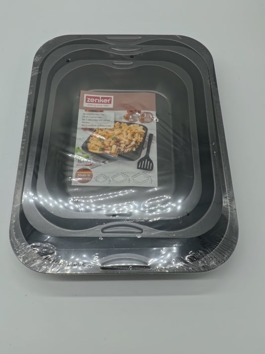 ZENKER SET 3 ROSTIERE TEGLIE DA FORNO