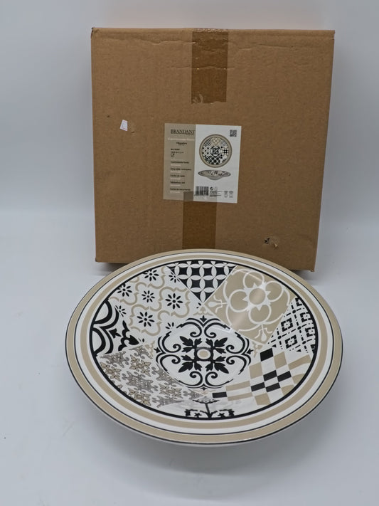 BRANDANI PIATTO CETROTAVOLA ALHAMBRA  PORCELLANA