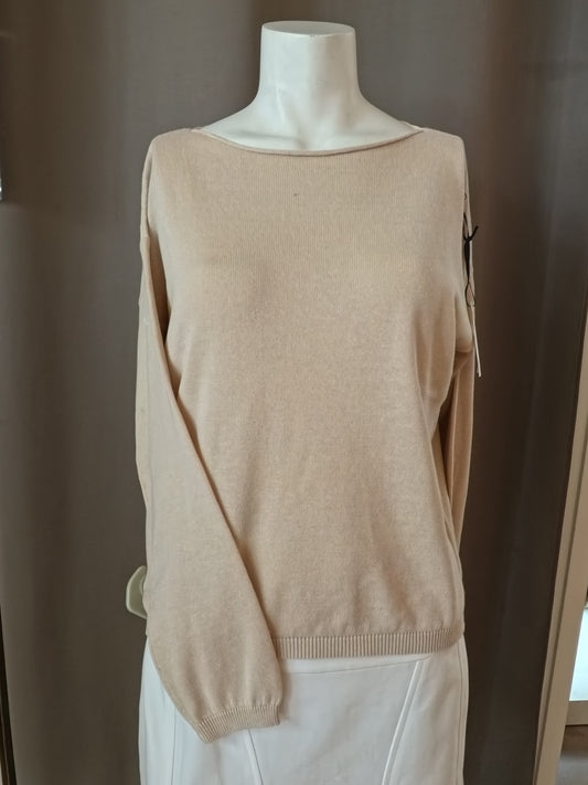 MAGLIA DONNA COTONE SCOLLO BARCHETTA