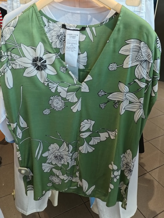 CAMICETTA MANICHE CORTE DONNA FLOREALE GRUPPO MAX MARA