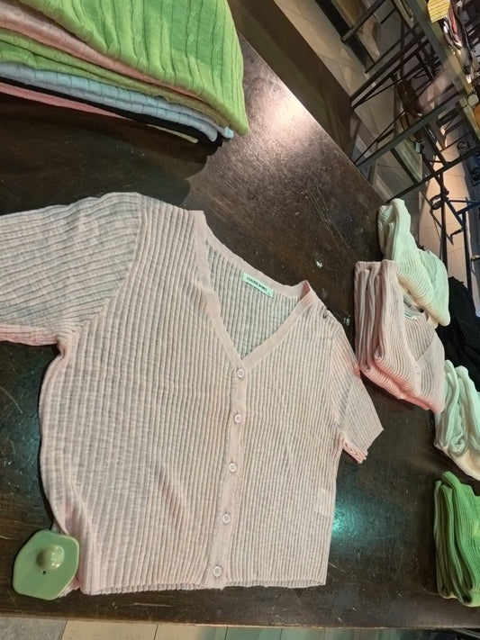 TOP MANICA CORTA DONNA TU