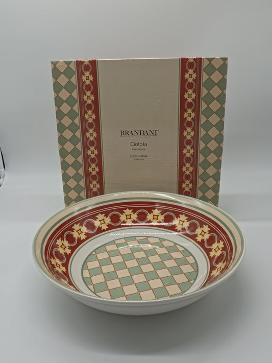 Ciotola ,Insalatiera /porta pasta Brandani " Le Cementine"