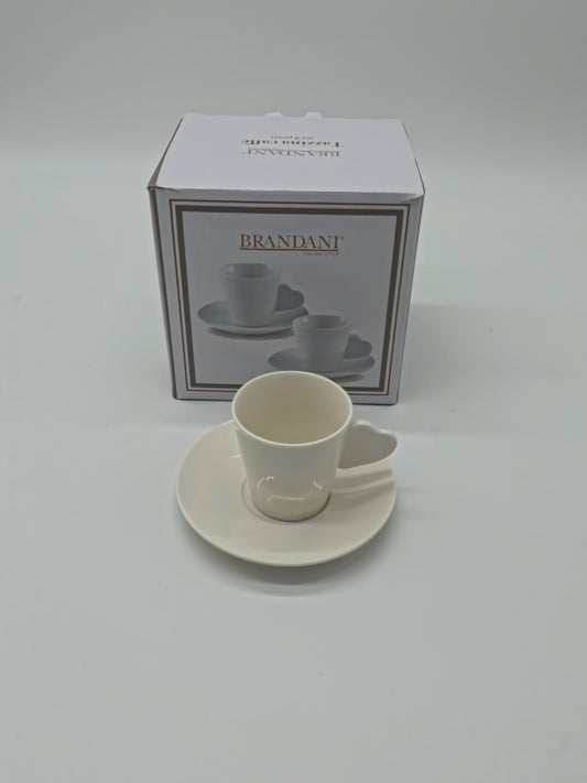 Set da 2 tazze da caffe Brandani